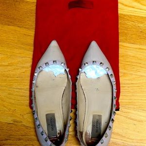 Valentino rockstud flats